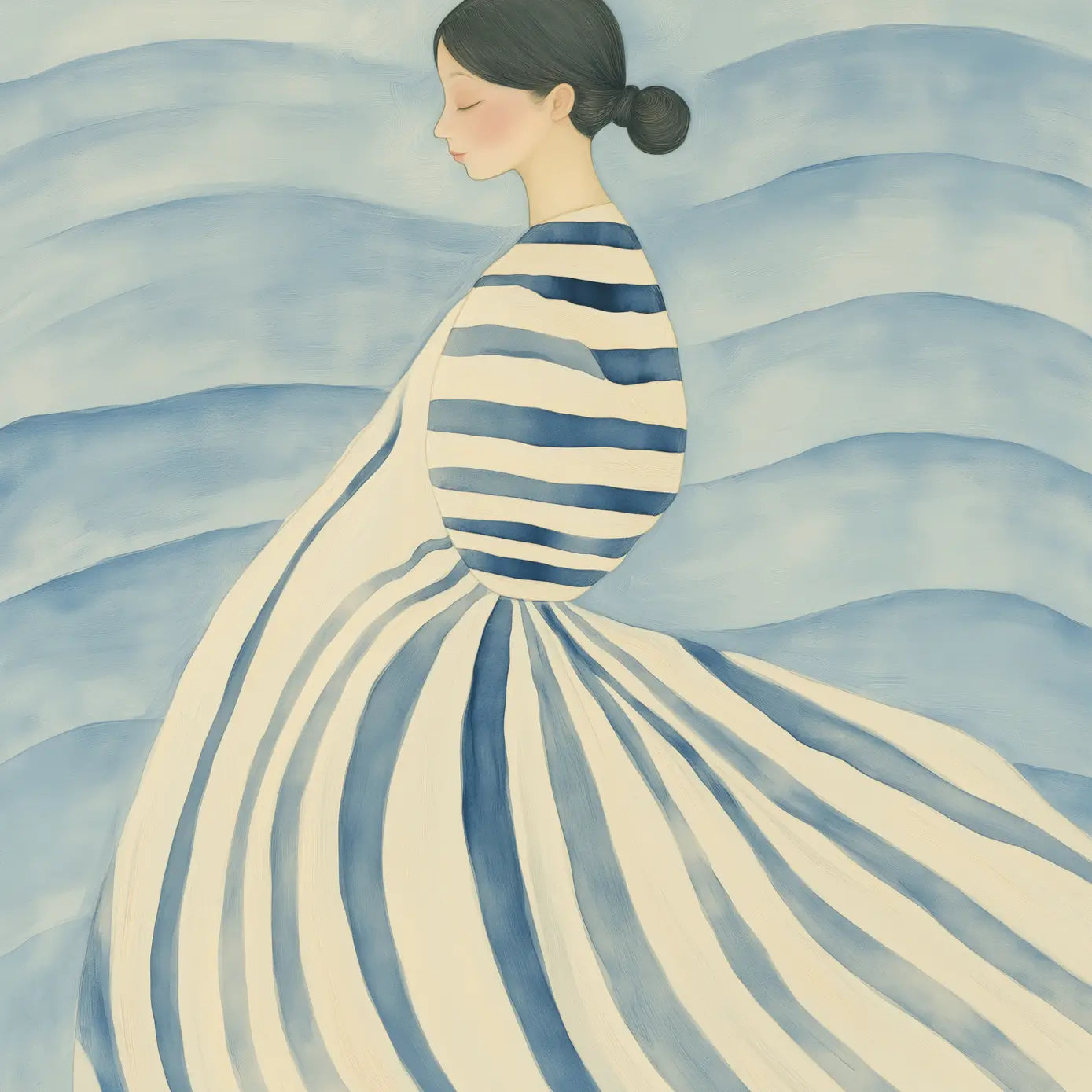 Poster - Drift in Blue